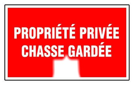 Chasse Gardé Photo frame effect