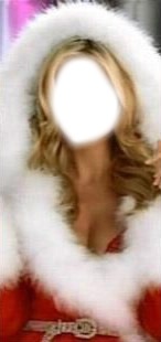 visage d'une femme blonde Montaje fotografico