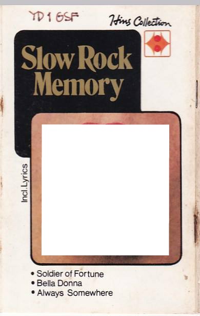 slow rock Fotomontage