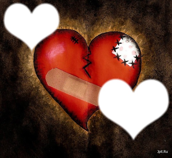broken heart Fotomontaggio