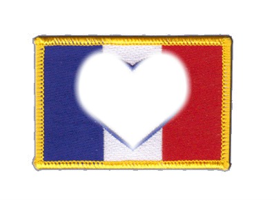 drapeau france Fotomontasje