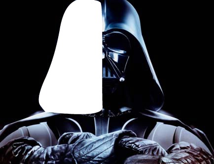 Darth Vader Fotomontažas