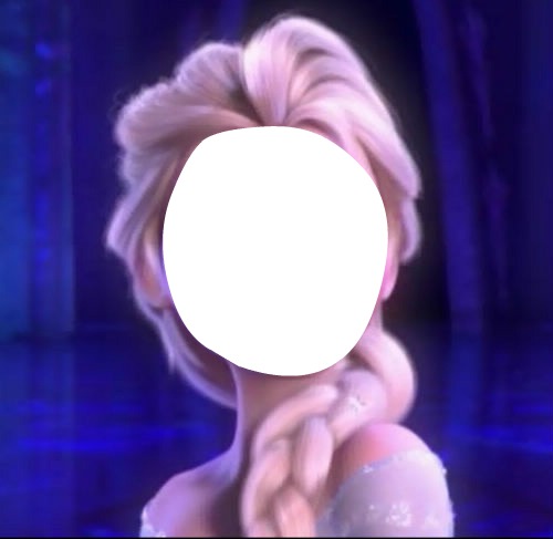 Elsa Photo frame effect