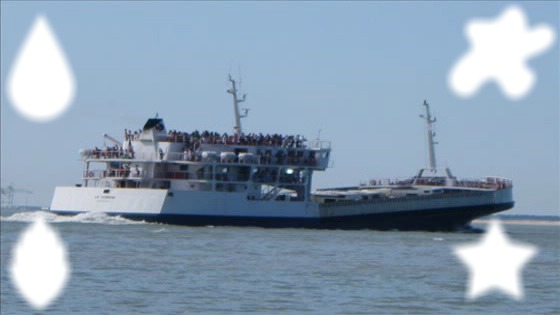bateau Fotomontaż