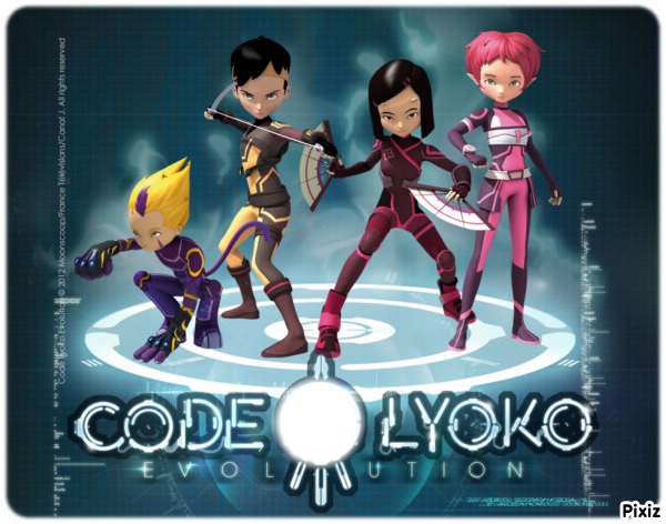 Code Lyoko Evolution Photo frame effect
