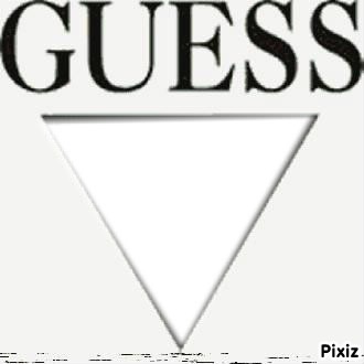 GUESS Photo frame effect