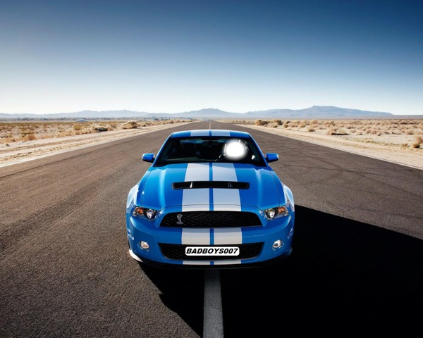 Ford Shelby GT500 Fotomontage