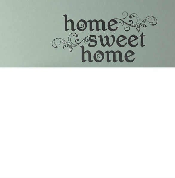 Home sweet home Photo frame effect