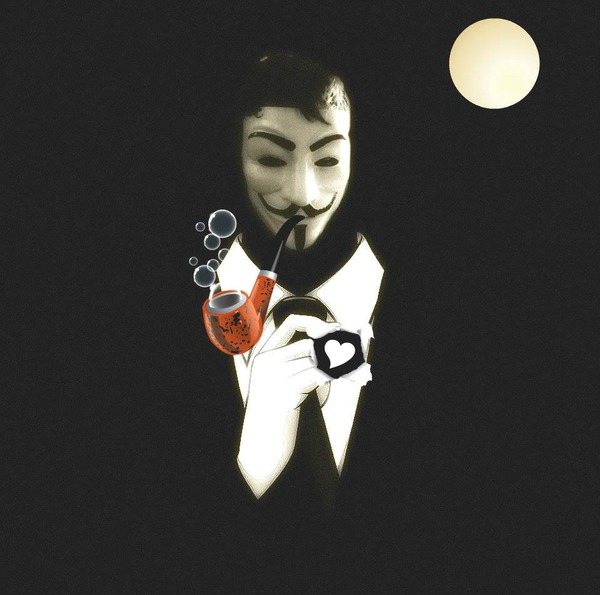 Vendetta Heart Fotomontagem