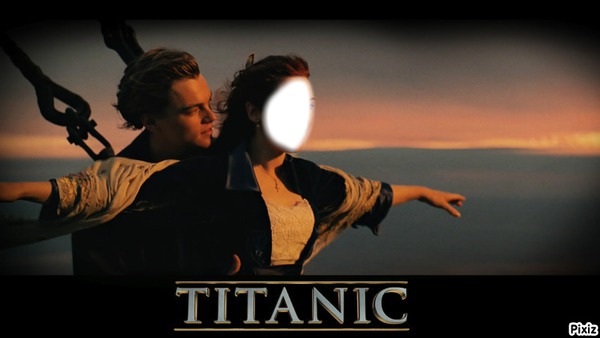 titanic Photo frame effect