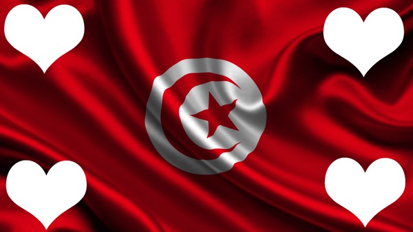 je t'aime tunisie Fotomontage