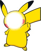 Pikachu Fotomontaggio