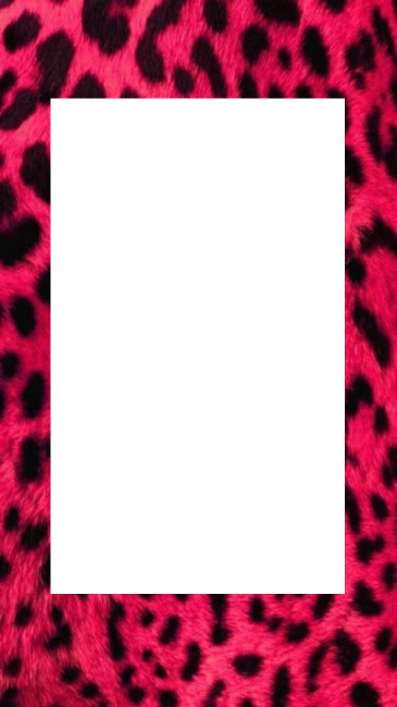animal print rosa Fotomontaggio