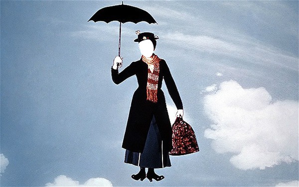 Marie poppins Photomontage