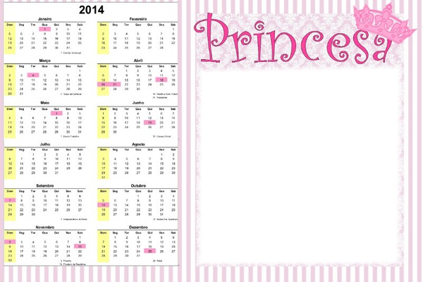 calendario 2014 Photomontage