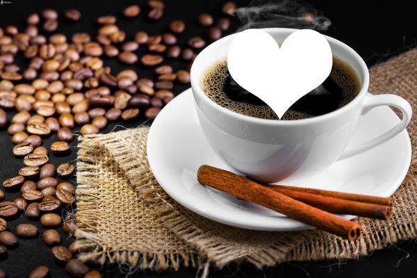 coffee love Fotomontaža