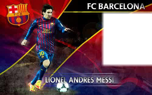 fc barcelona フォトモンタージュ