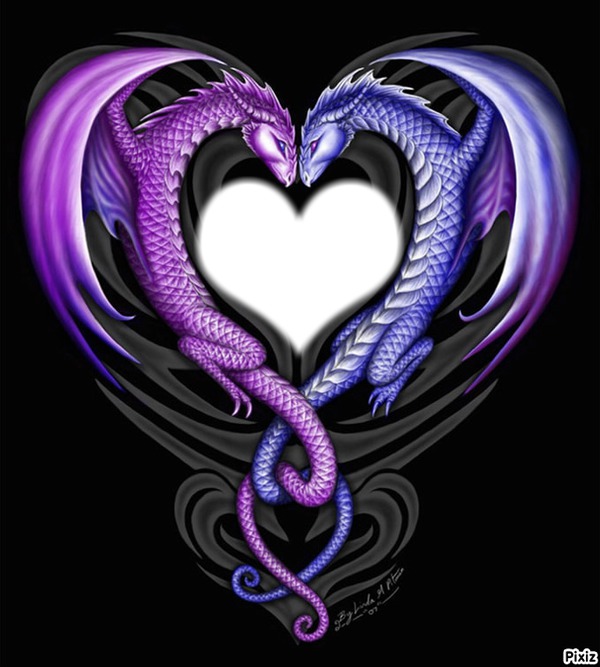 Dragon Heart Fotomontāža