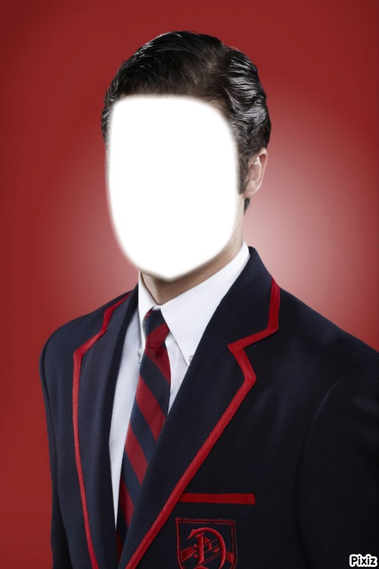 Blaine Anderson Photo frame effect