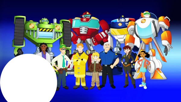 Rescue Bots Photo frame effect