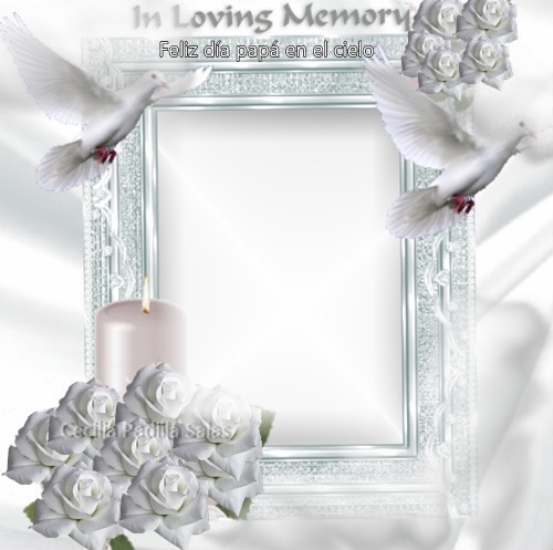 Cc in memory Photo frame effect