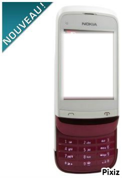 Téléphone portable nokia c2 Фотомонтаж