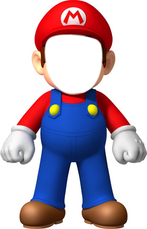 Mario フォトモンタージュ