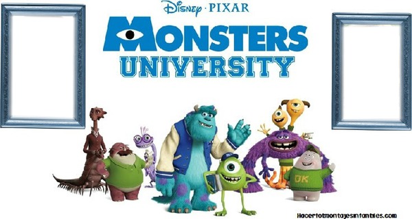 Monsters University Montaje fotografico