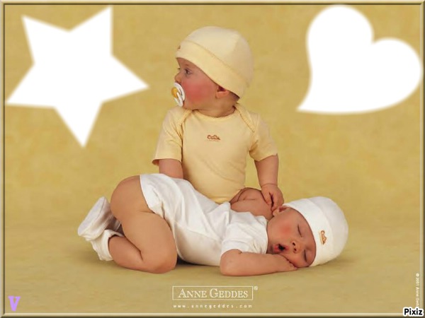 bébé anne guedess Photomontage