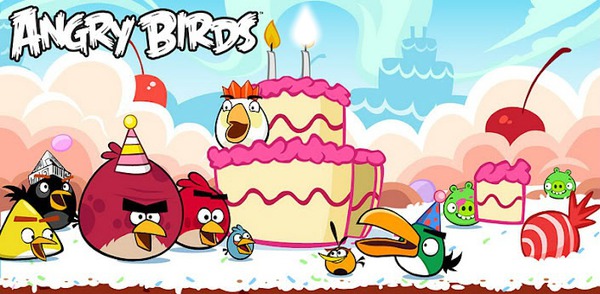 anniversaire angry birds Montage photo