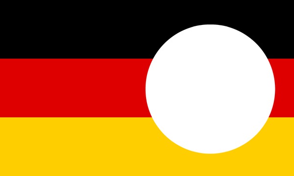 Germany flag Fotomontáž