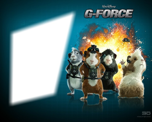 G-Force Fotomontage