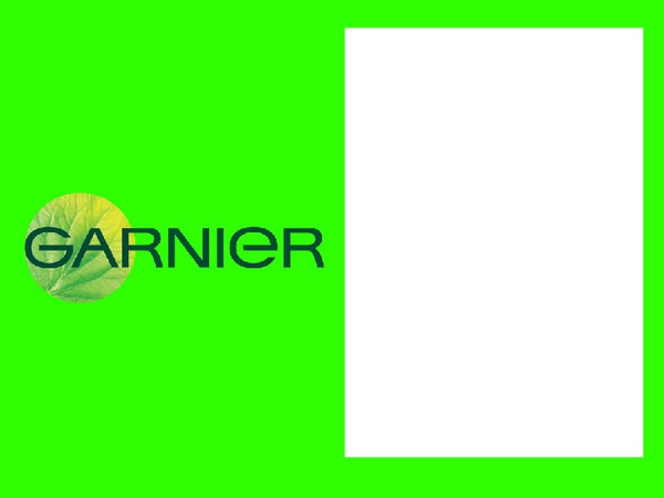 Garnier Photo frame effect