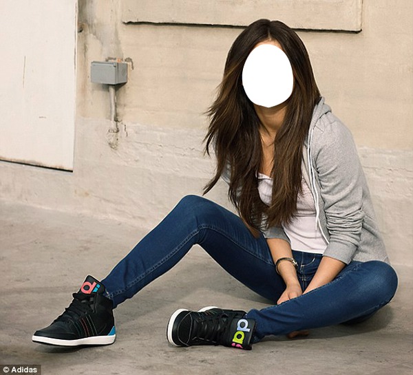 Selena Gomez Adidas Fotomontaż