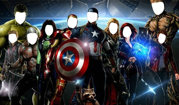 Avengers 10 Fotomontaža