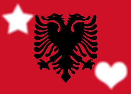 Albania Photo frame effect