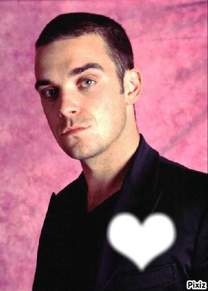 Robbie Williams Photo frame effect