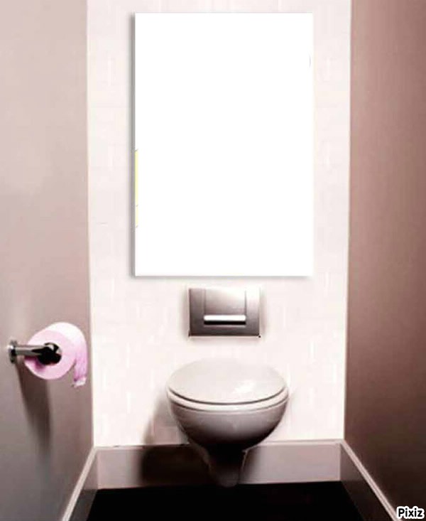 toilet Fotomontagem