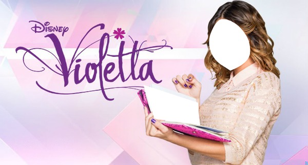 Violetta + napló Fotomontasje
