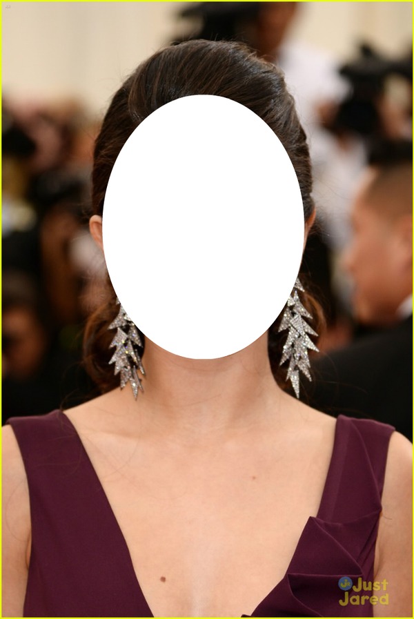 Selena Gomez'in yüzü Fotomontažas