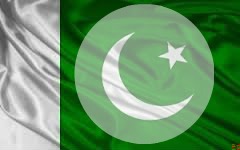 Bendera pakistan Montaje fotografico
