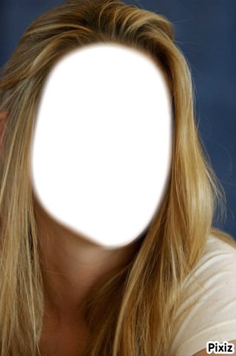 Kristen Stewart-Blonde Photo frame effect
