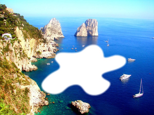 Capri Fotomontage