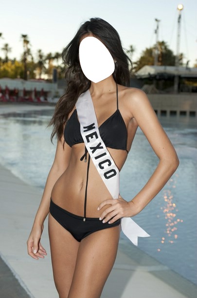 Miss Mexico Fotomontasje
