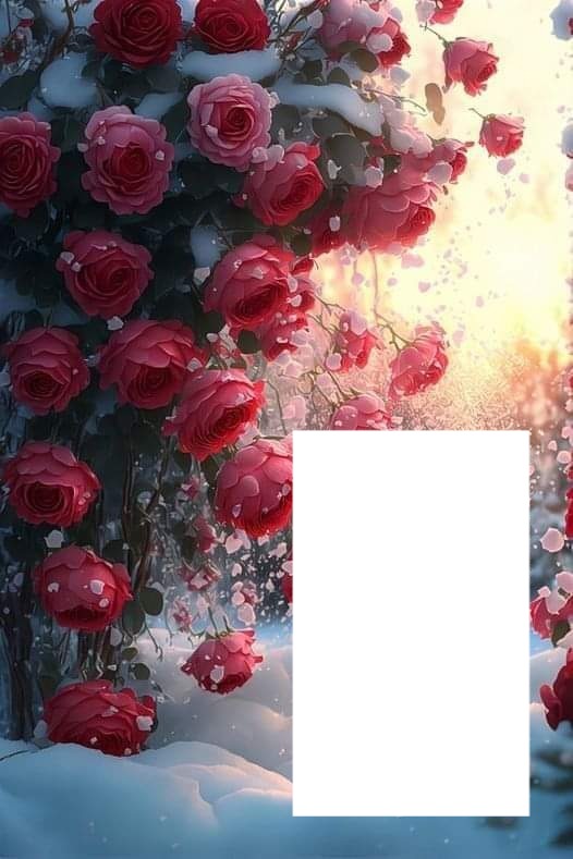 Des milliers de roses Fotomontage