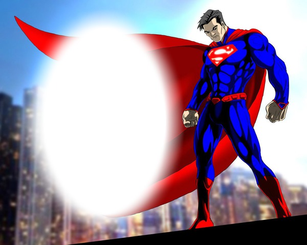SUPERMAN Fotomontáž