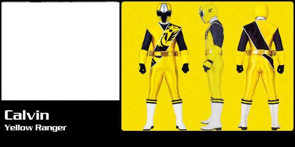 power rangers ninja steel jaune Фотомонтажа