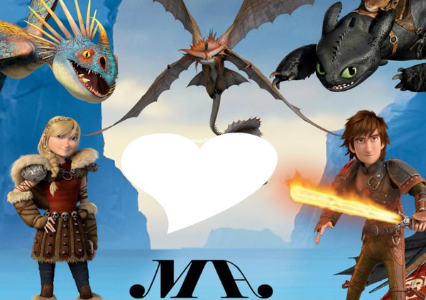 how to train your dragon Montage photo