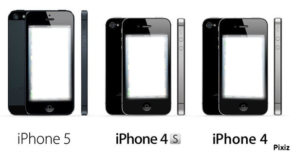 Les Iphones Fotomontagem