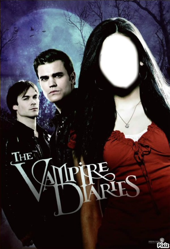 Vampire Diaries Fotomontáž